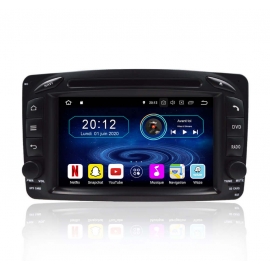 Autoradio GPS Android 8.0 Mercedes G-Classe W463 (1998-2006)
